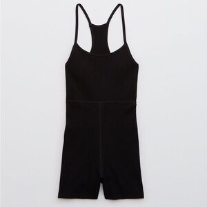 Aerie Black Seamless Romper